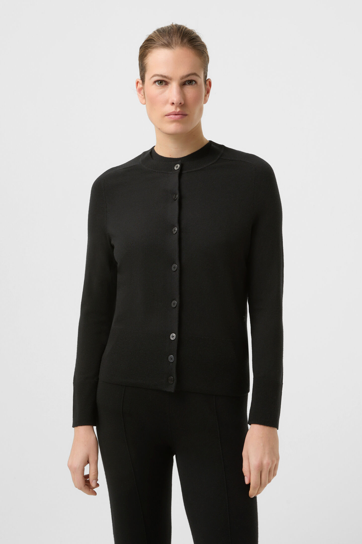 Ilma knit jacket Black