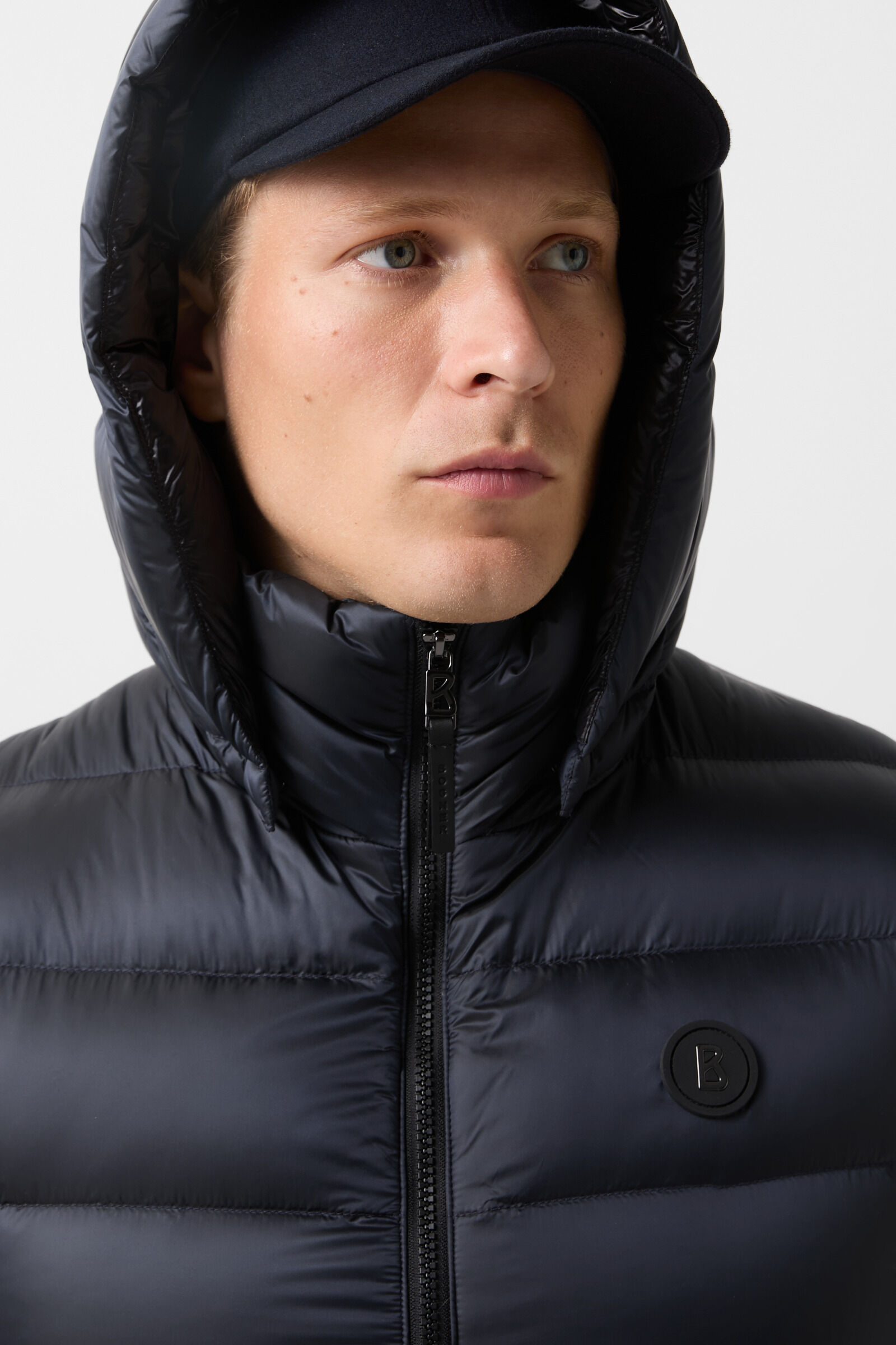 Holger donsgilet Donkerblauw