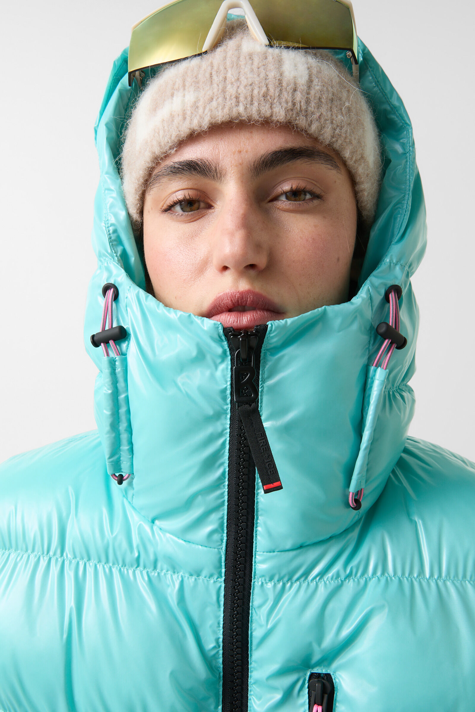 Naima quilted waistcoat Ice blue