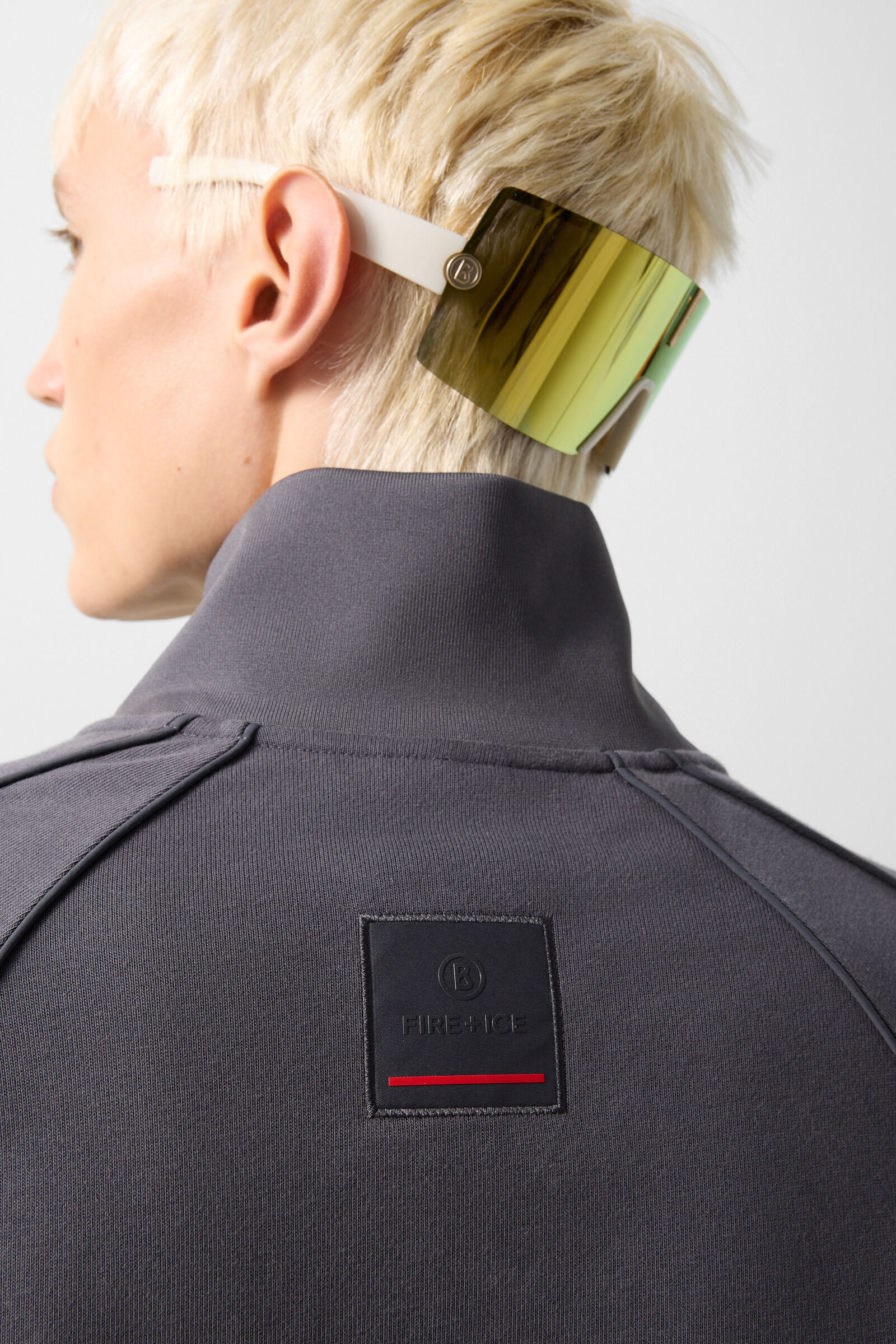 Diego jersey jacket Anthracite