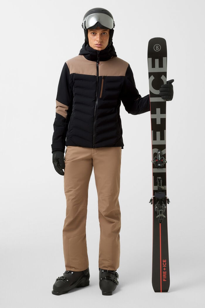 Radek ski jacket Black/beige Radek ski jacket Black/beige