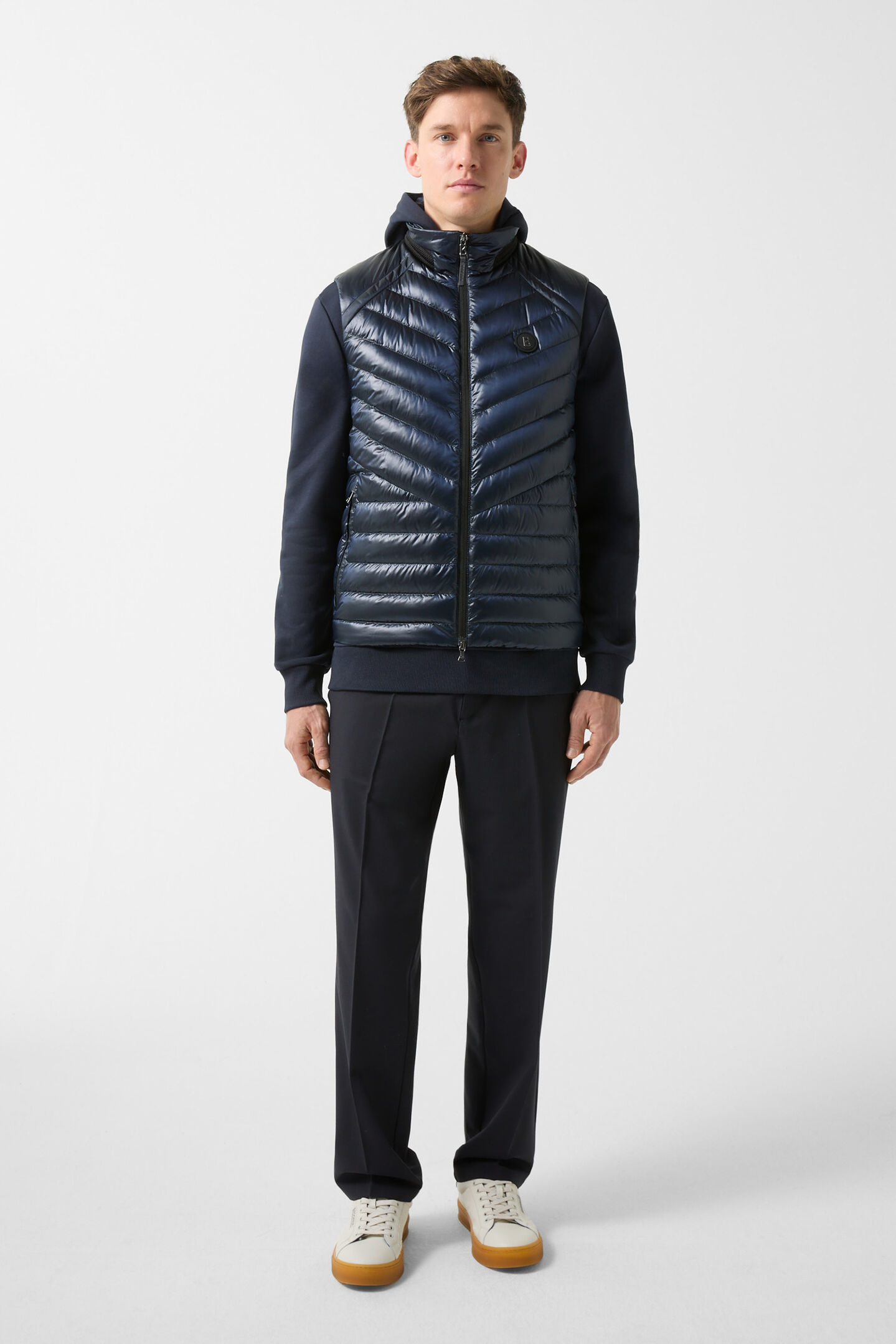 Lasse Lightweight down gilet Dark blue