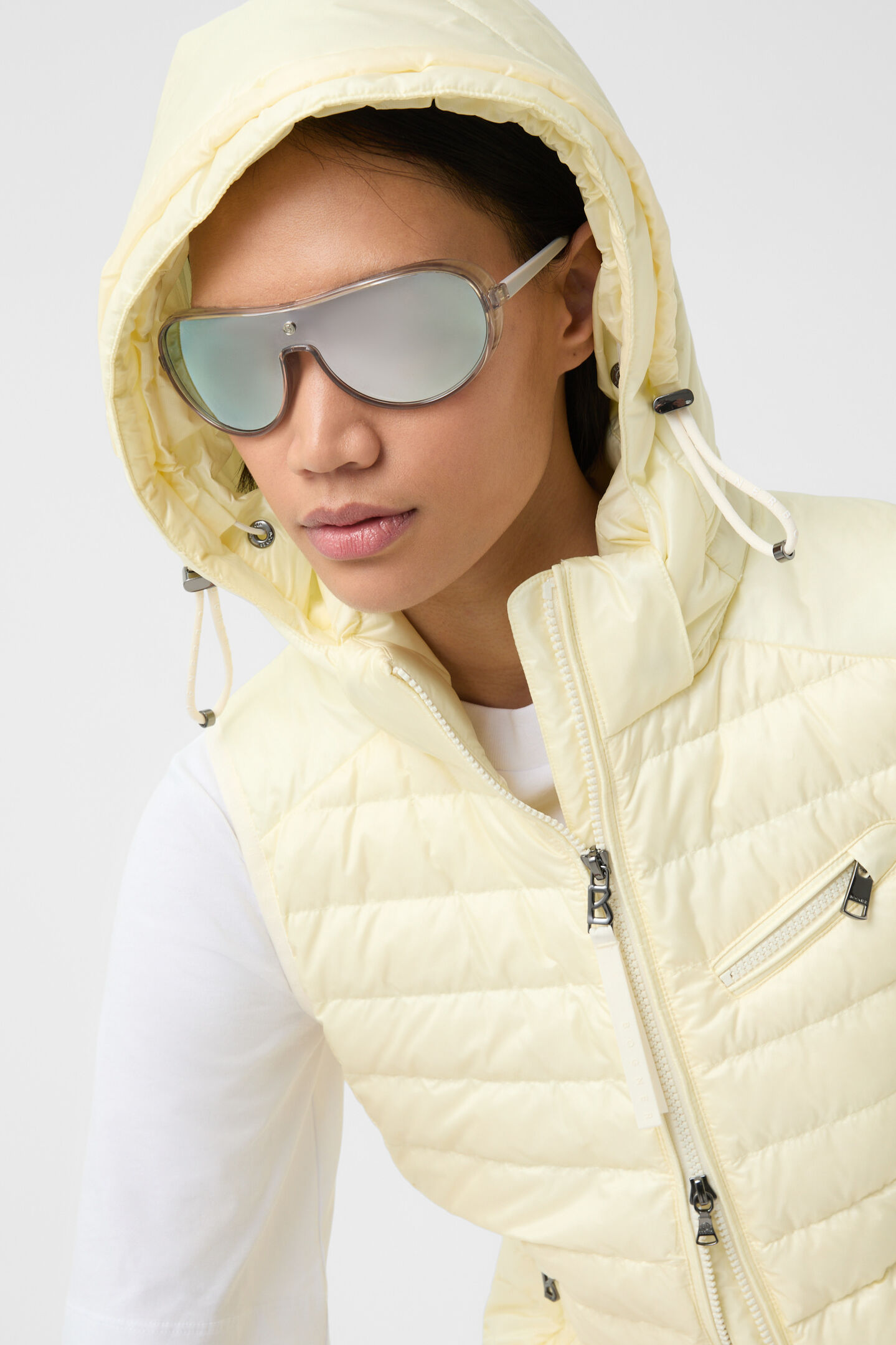 Florisa Lightweight down gilet Vanilla
