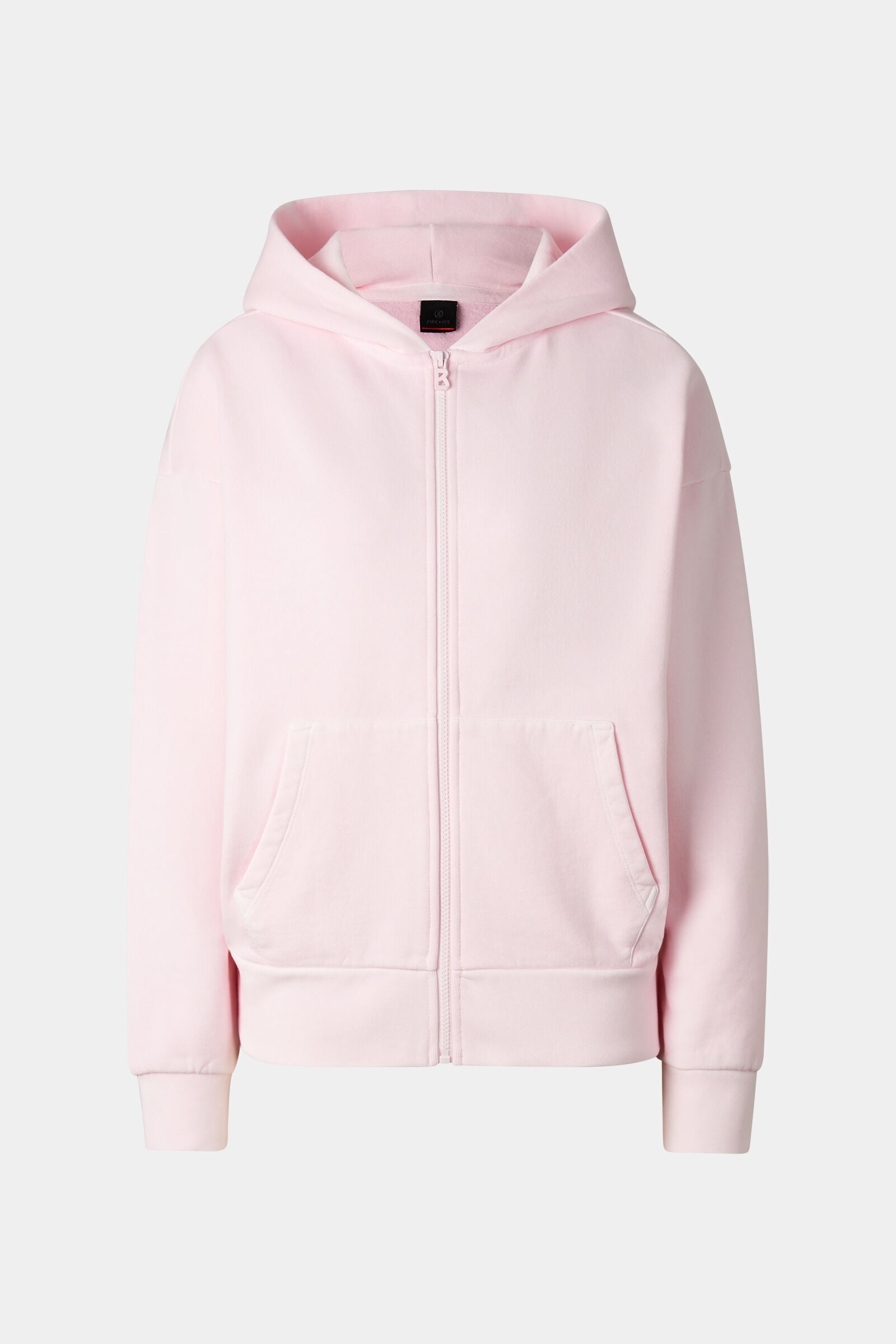 Baumwoll-Hoodie-Sweatjacke Ilona Rosa
