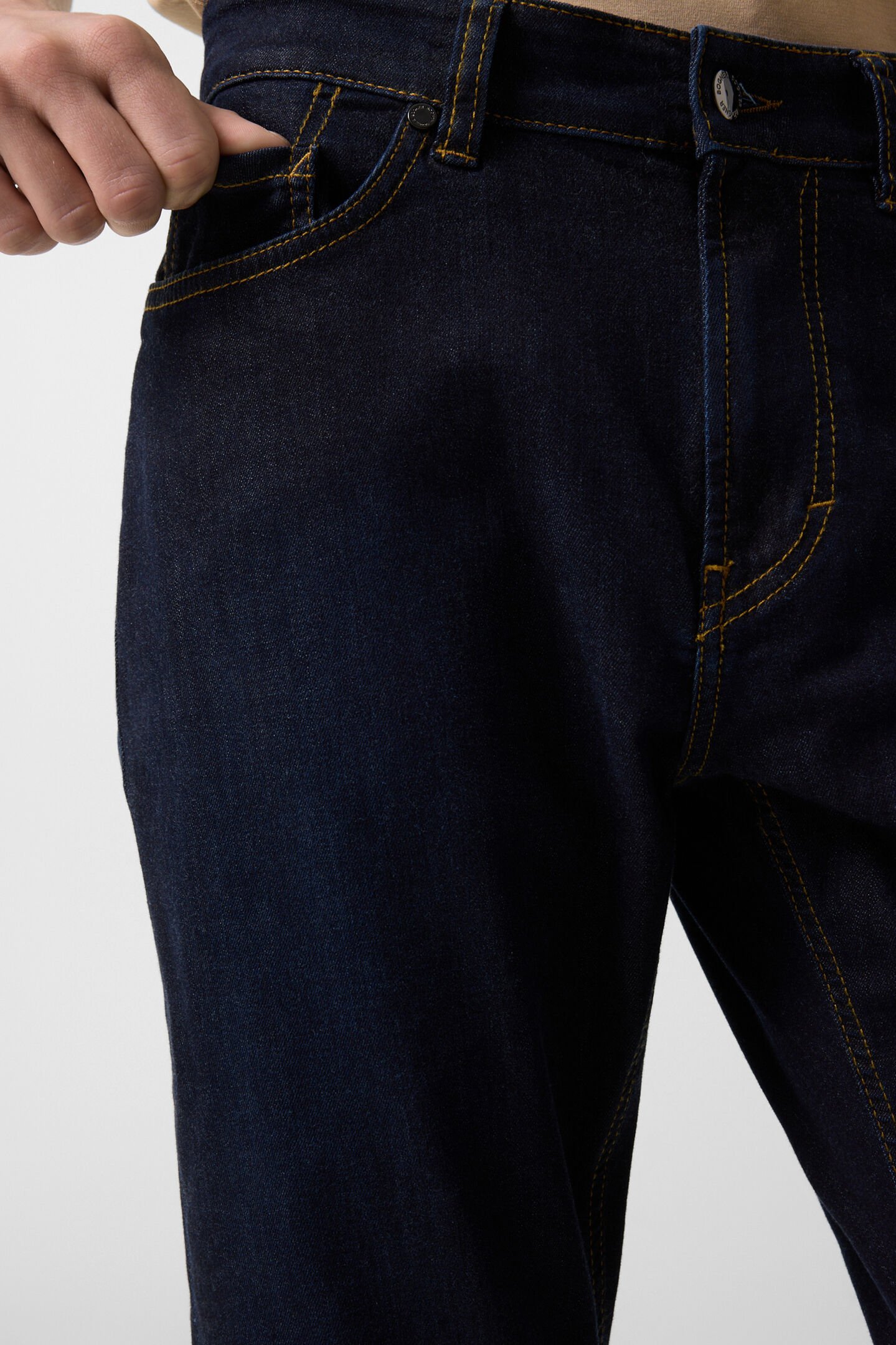 Prime Fit Jeans Rob Dark Denim Blue
