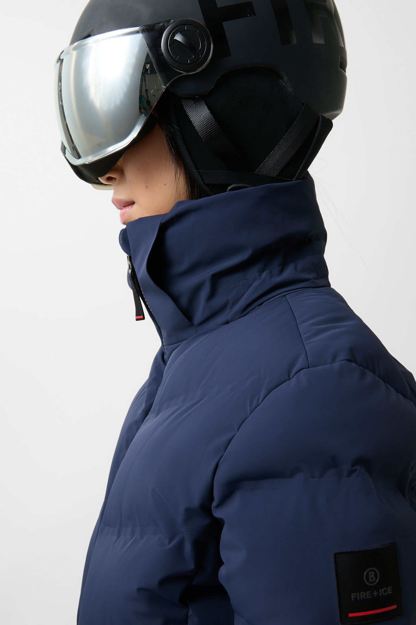 Tech-Sael quilted jacket Dark blue