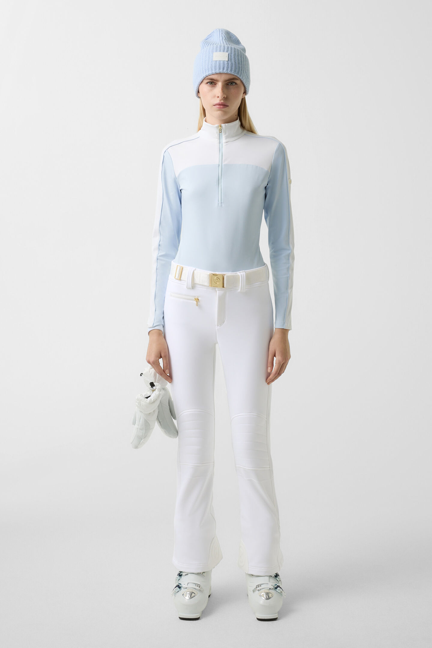 Madei softshell skibroek Wit