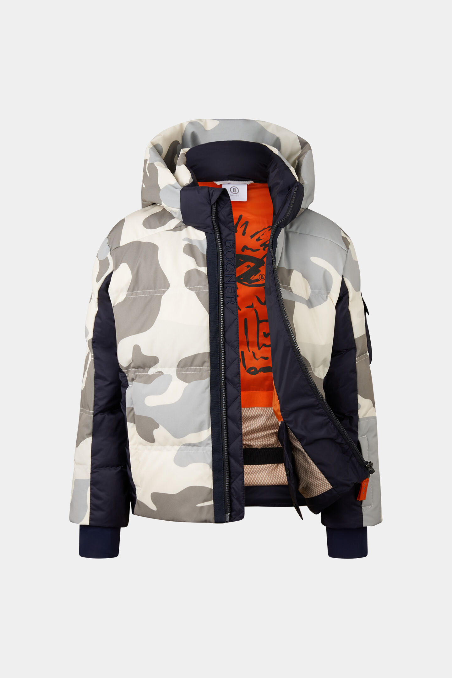 Kids Skijacke Pablo Sand/Khaki/Navy
