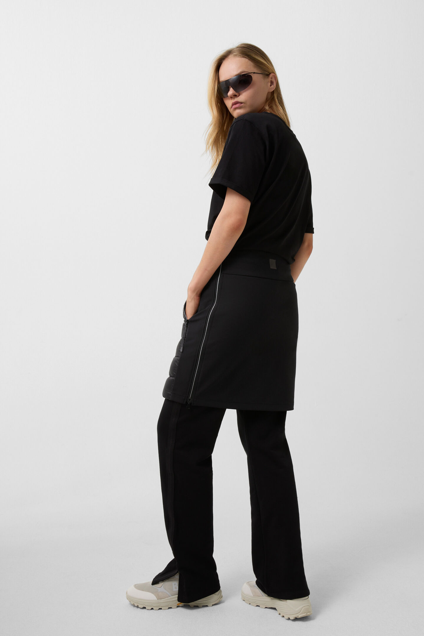 Marei down skirt Black