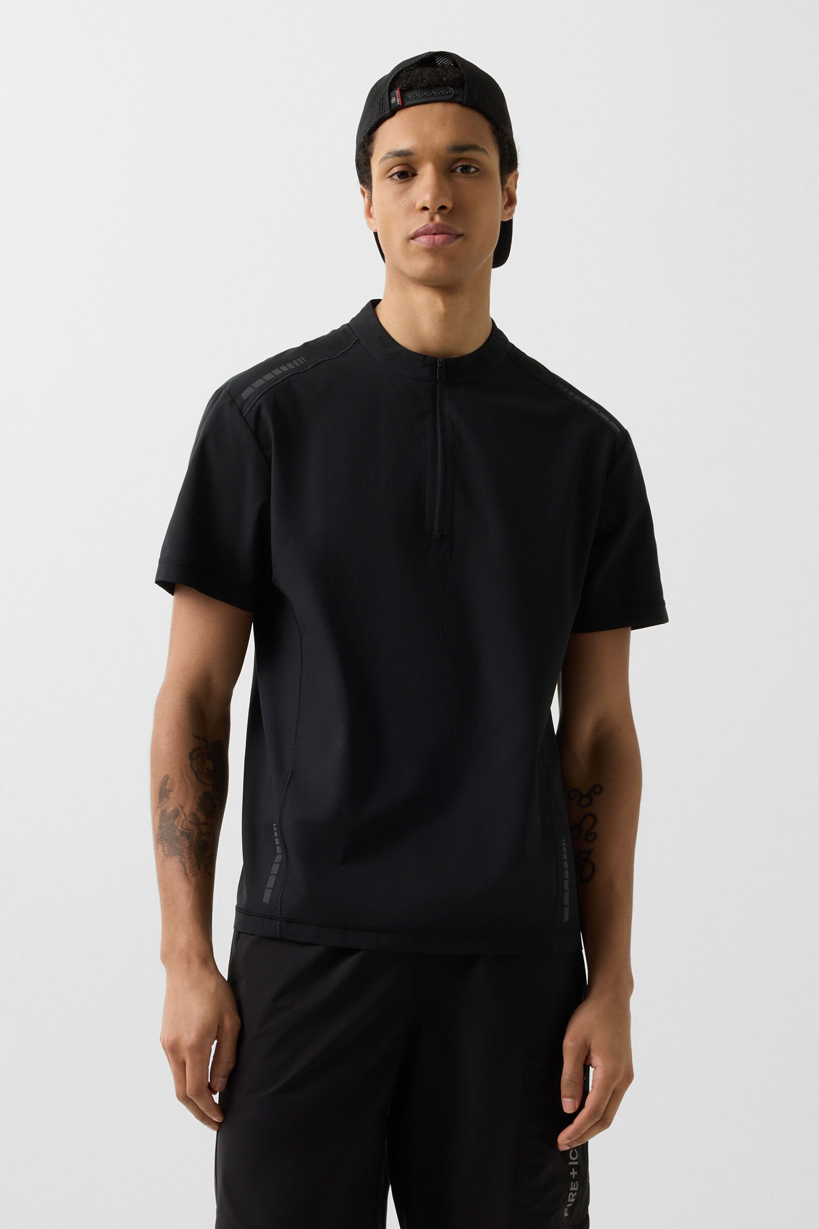 Aouli functional shirt Black