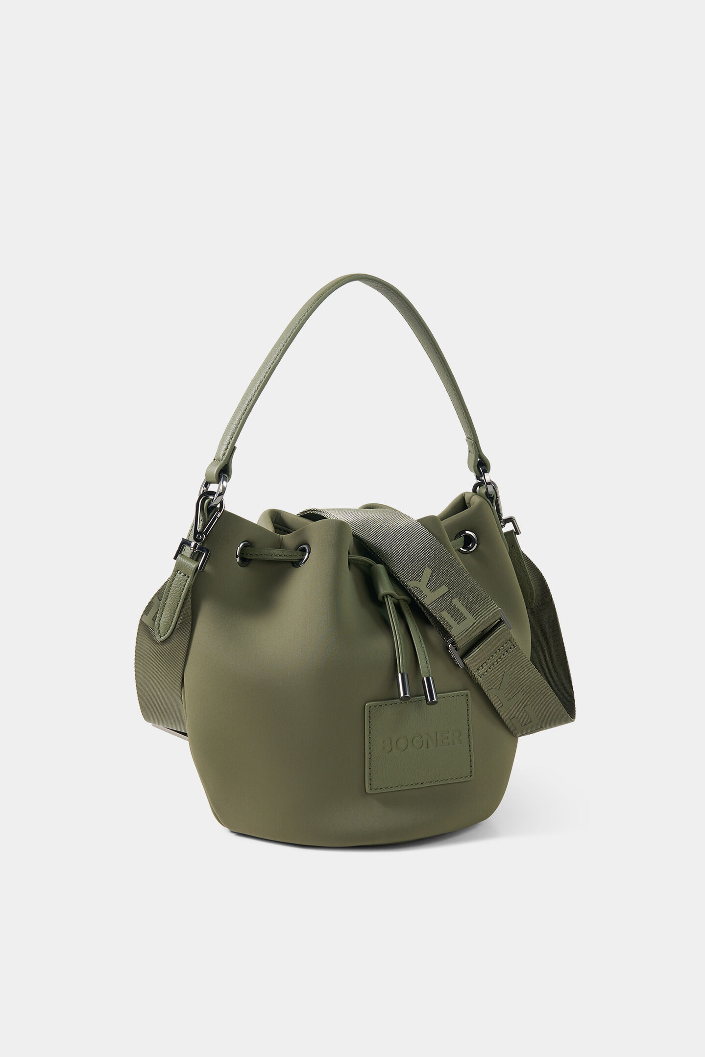 Bucket Bag Alvier Ines Oliv-Gr&uuml;n