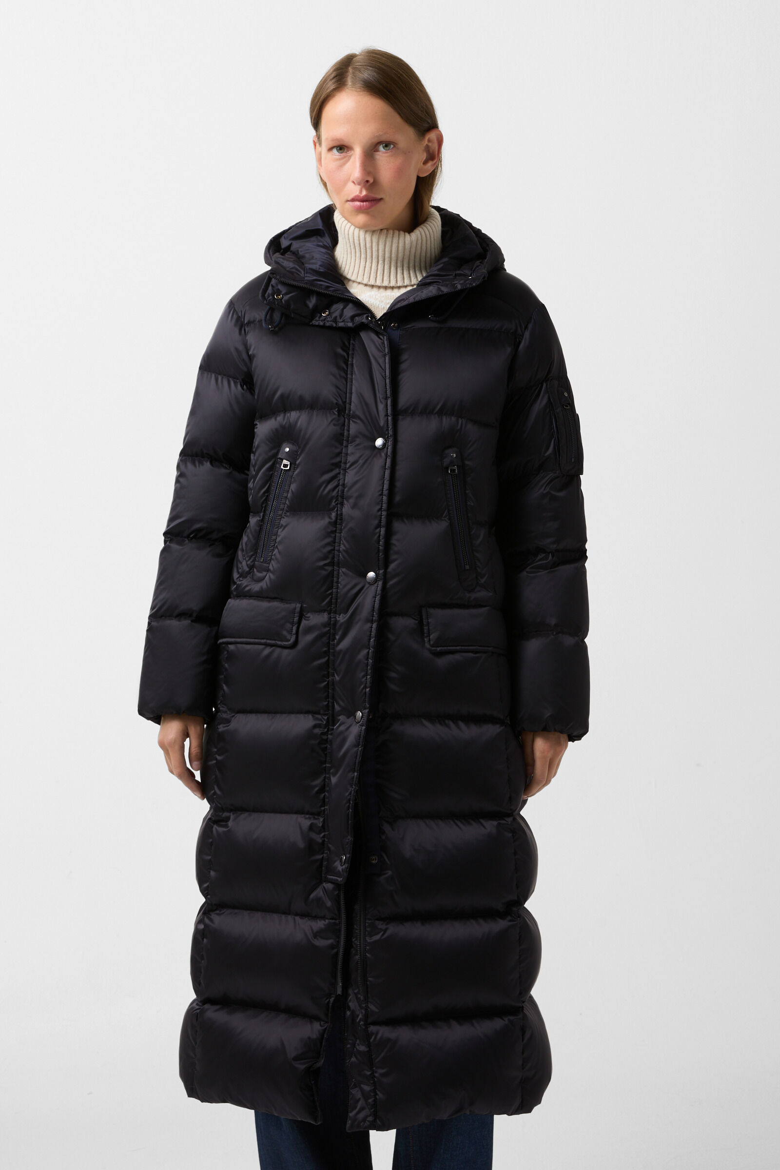 Jonna down coat Navy blue