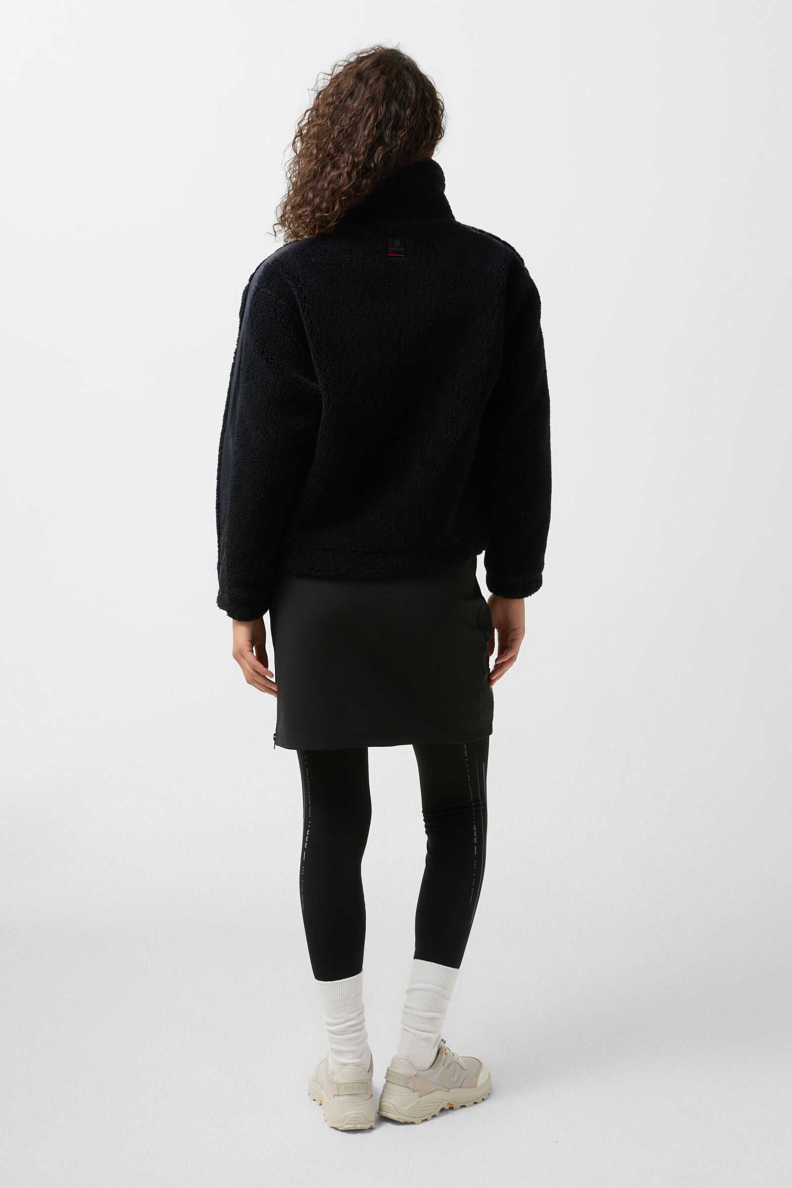 Teddy midlayer Ninetta Black