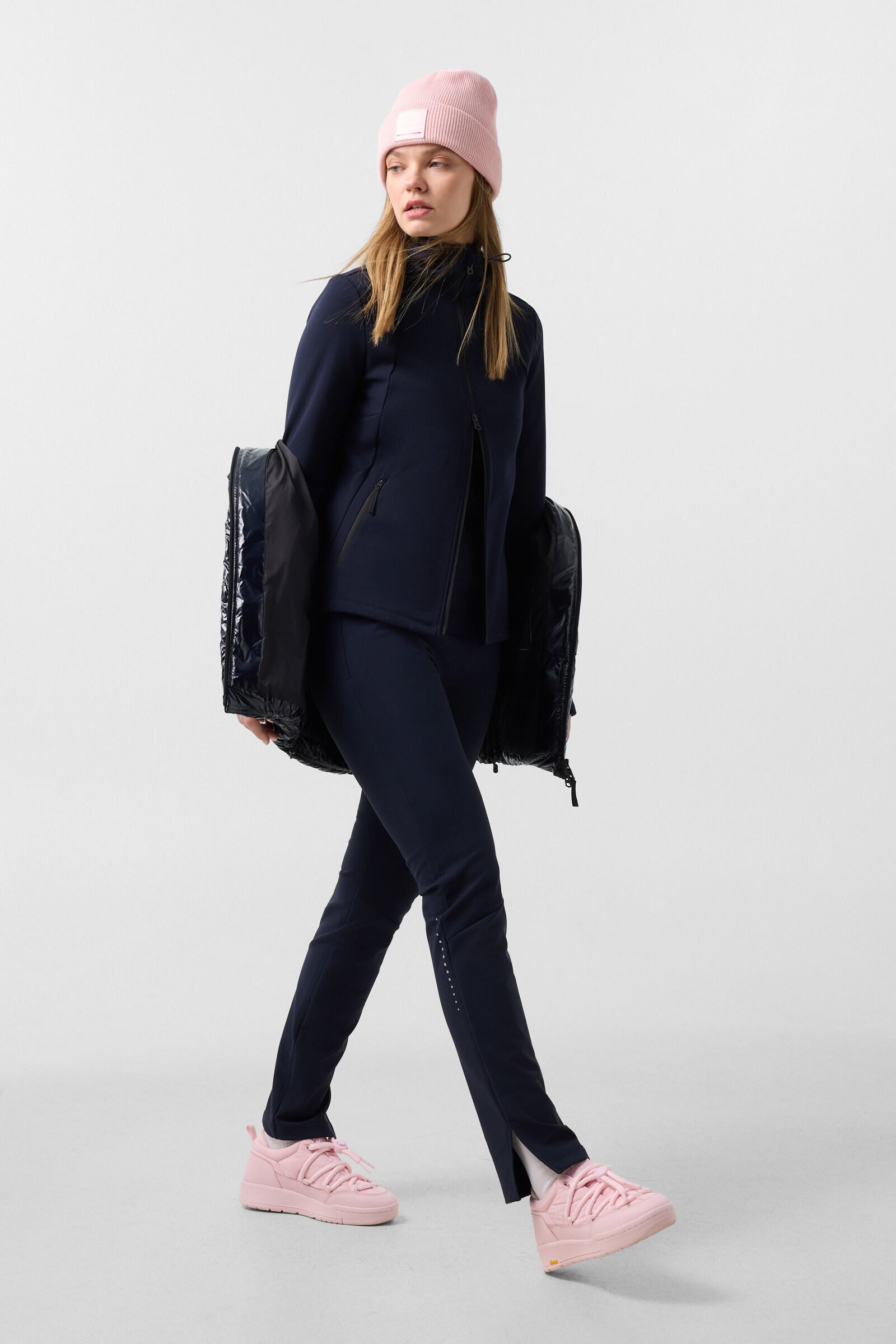 Gloria mid-layer jacket Navy