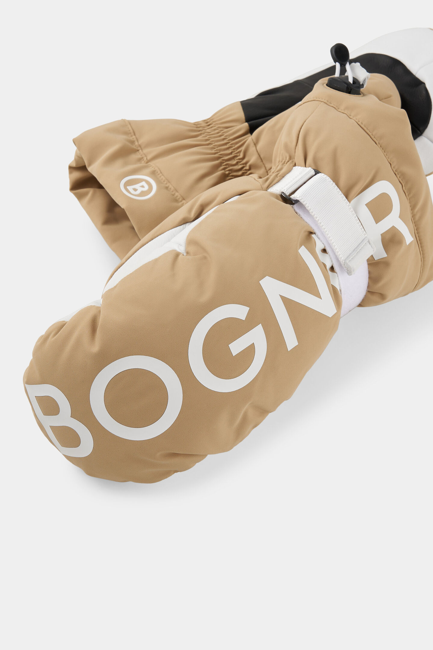 Ski-Fäustlinge Orella Beige/Weiß