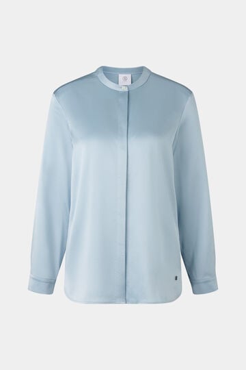 Satin-Bluse Gerrit Hellblau Satin-Bluse Gerrit Hellblau