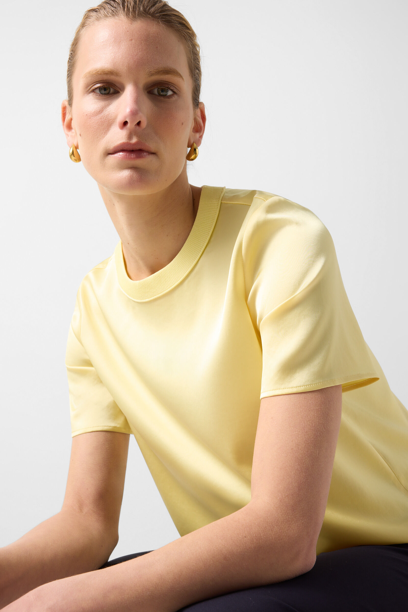 Satin-Shirt Dylan Gelb