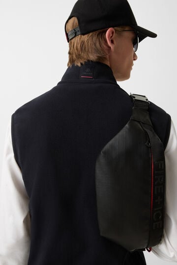 Lais hybrid fleece waistcoat Black Lais hybrid fleece waistcoat Black