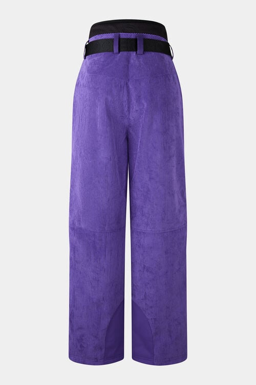 Corduroy ski trousers Any Violet