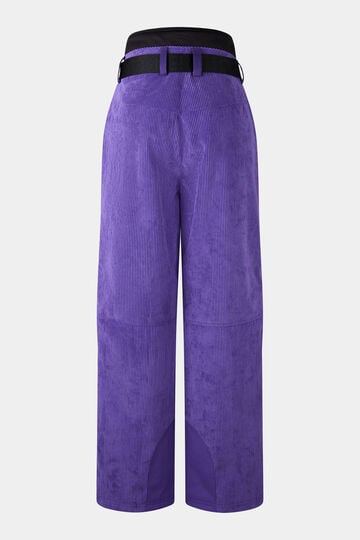 Pantalon de ski en velours côtelé Any Violet Pantalon de ski en velours côtelé Any Violet