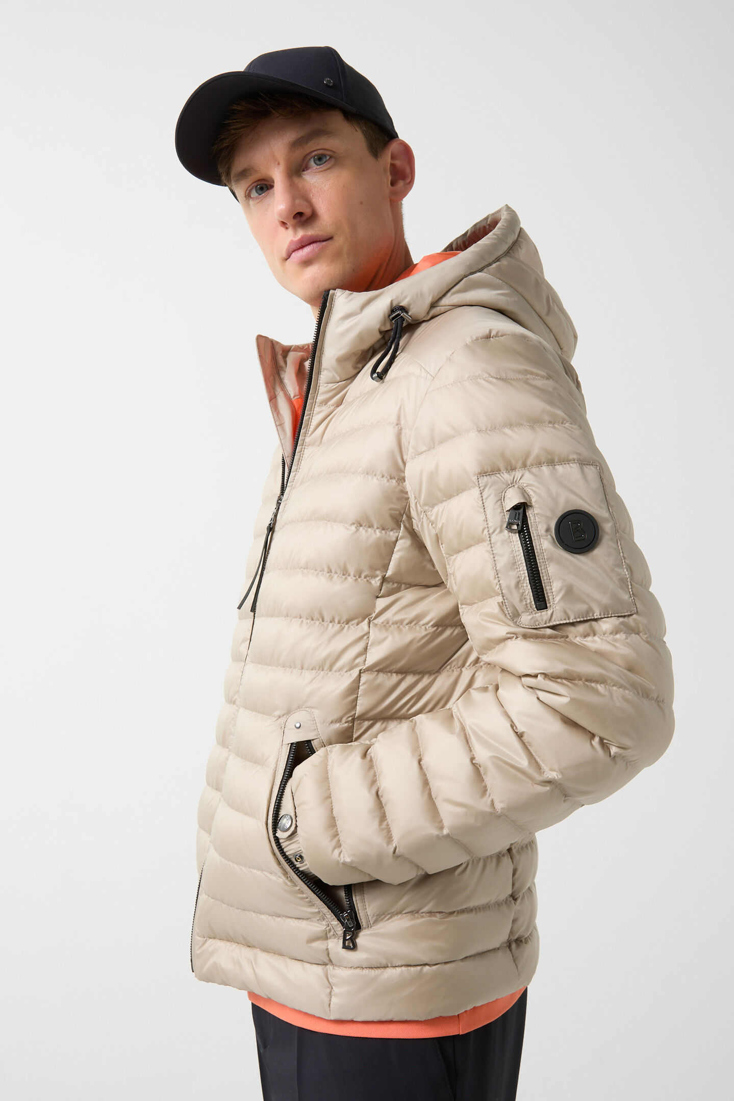Loke Lightweight down jacket Beige