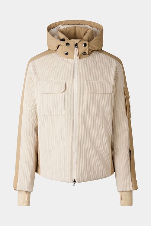 Cobe corduroy ski jacket Beige