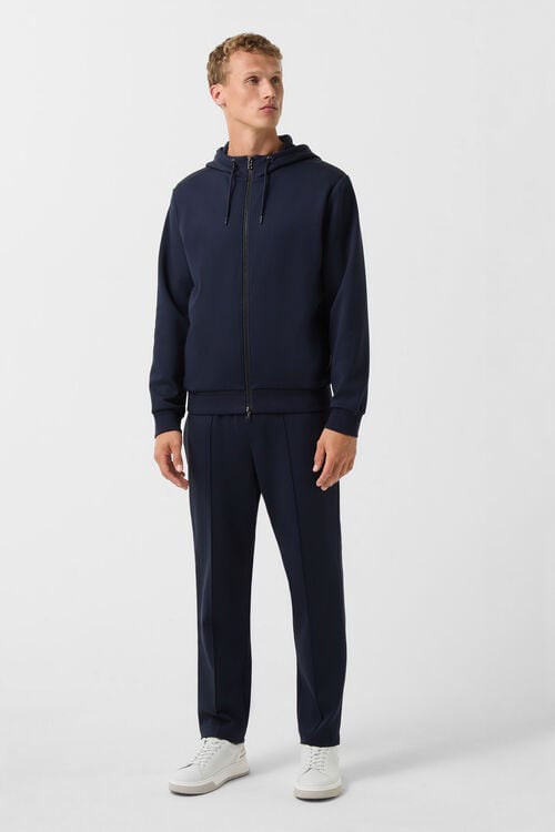 Sweatjacke Steven Navy-Blau