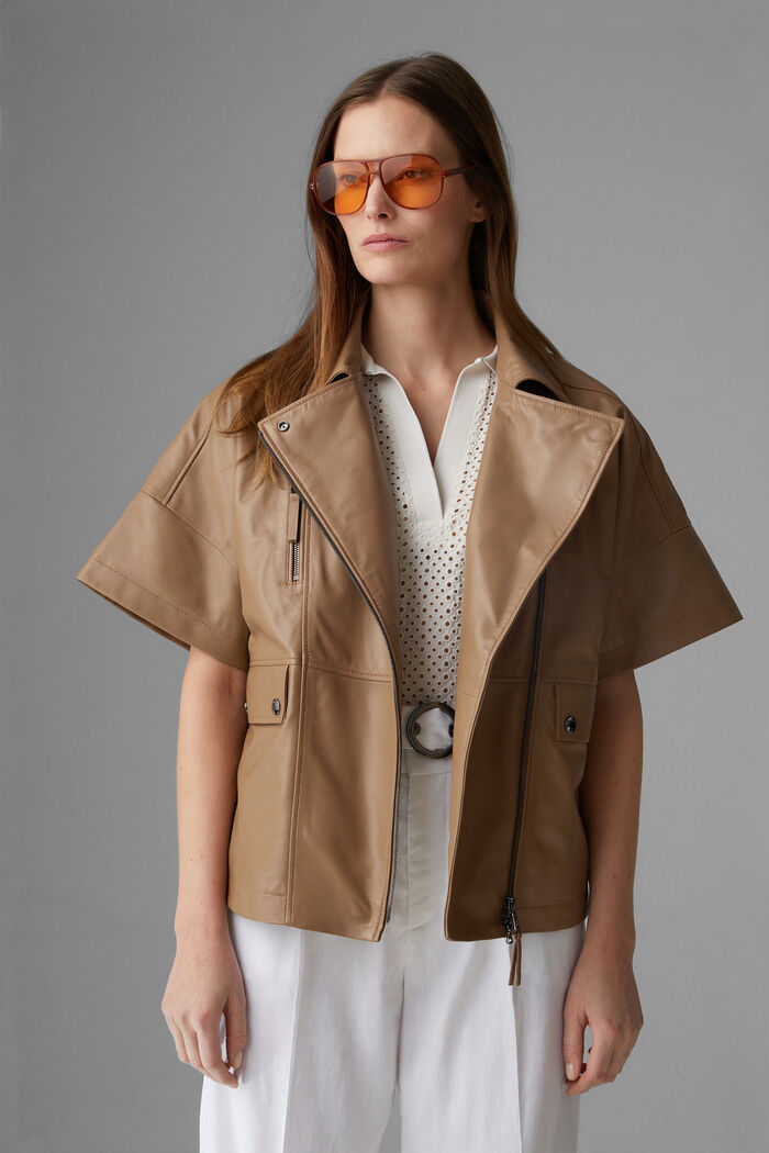 Kurzarm-Lederjacke Amila Kurzarm-Lederjacke Amila