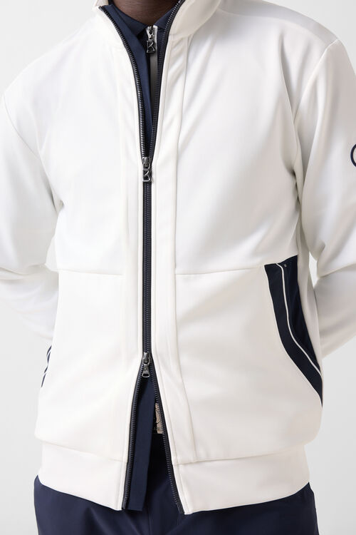 Funktionsjacke Semir Off-White/Navy-Blau