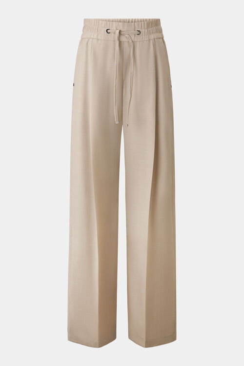 Bundfaltenhose Ella Beige