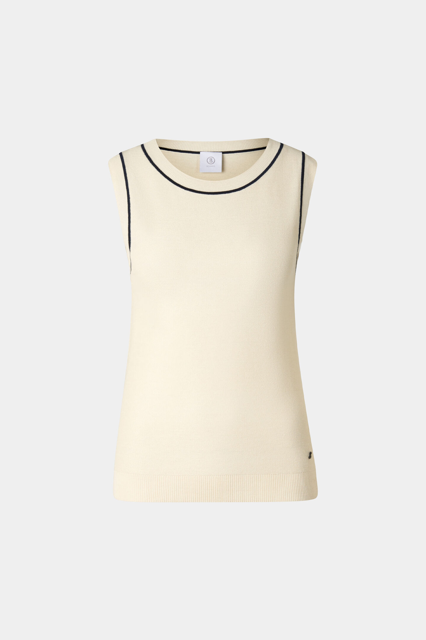 Top en tricot Phia Cr&egrave;me