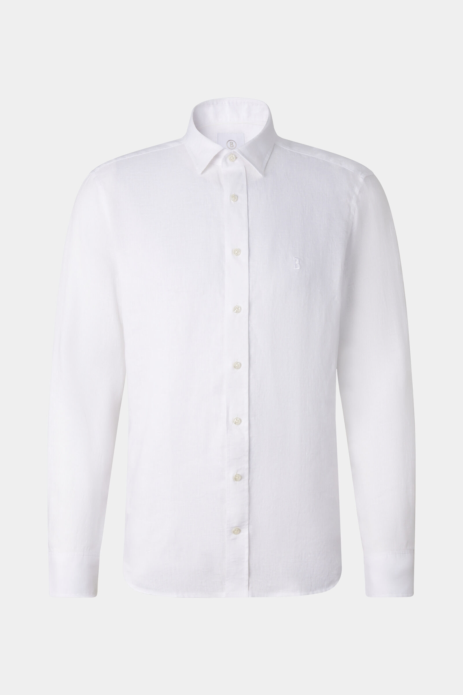 Leinen-Hemd Timi Wei&szlig;