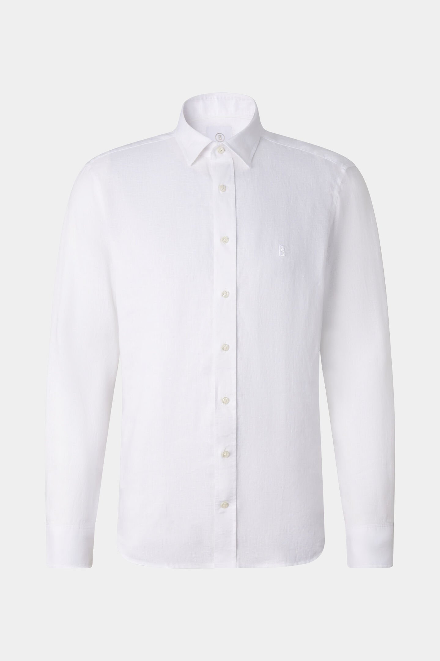 Leinen-Hemd Timi Wei&szlig;