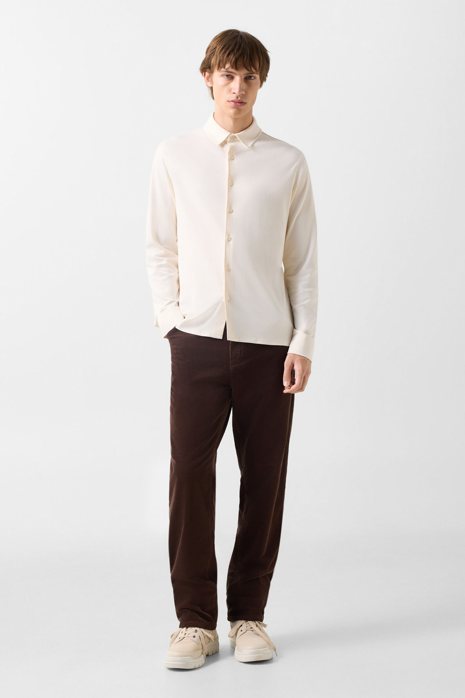 Franz Cotton Shirt Off-White