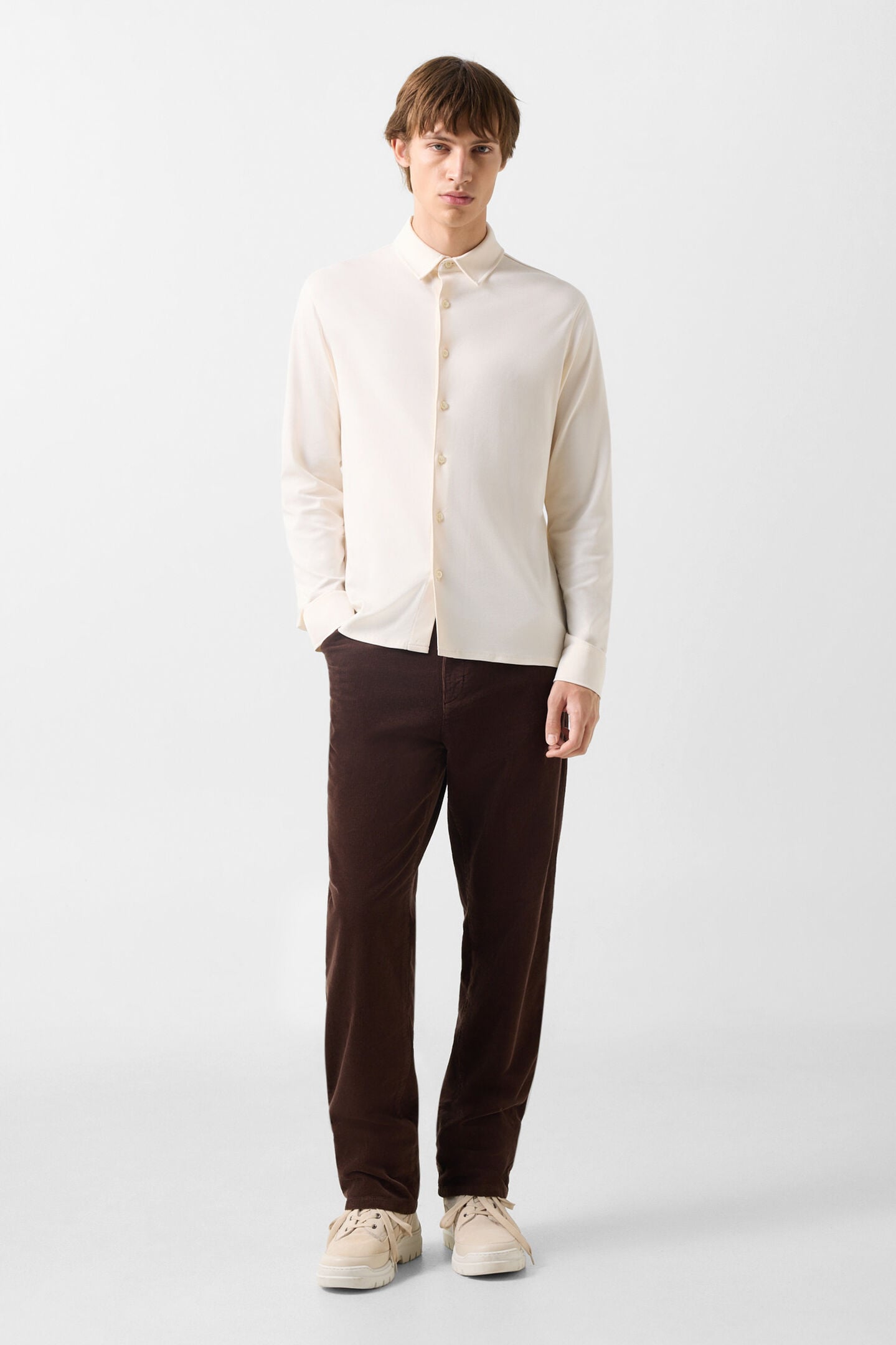 Franz Cotton Shirt Off-White