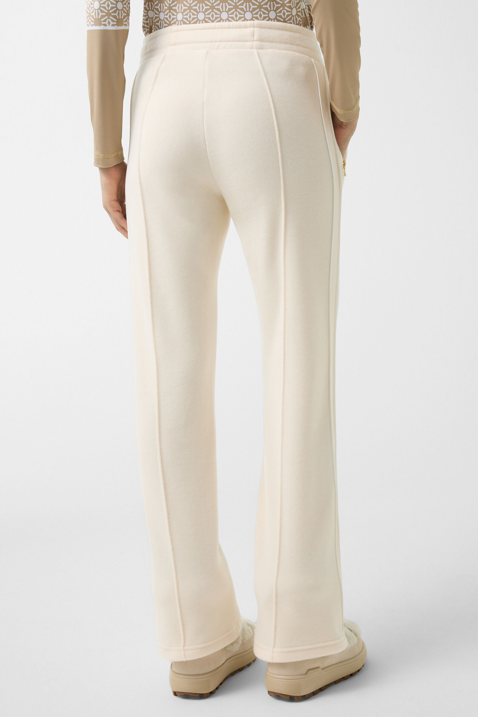 Florina fleece trousers Cream