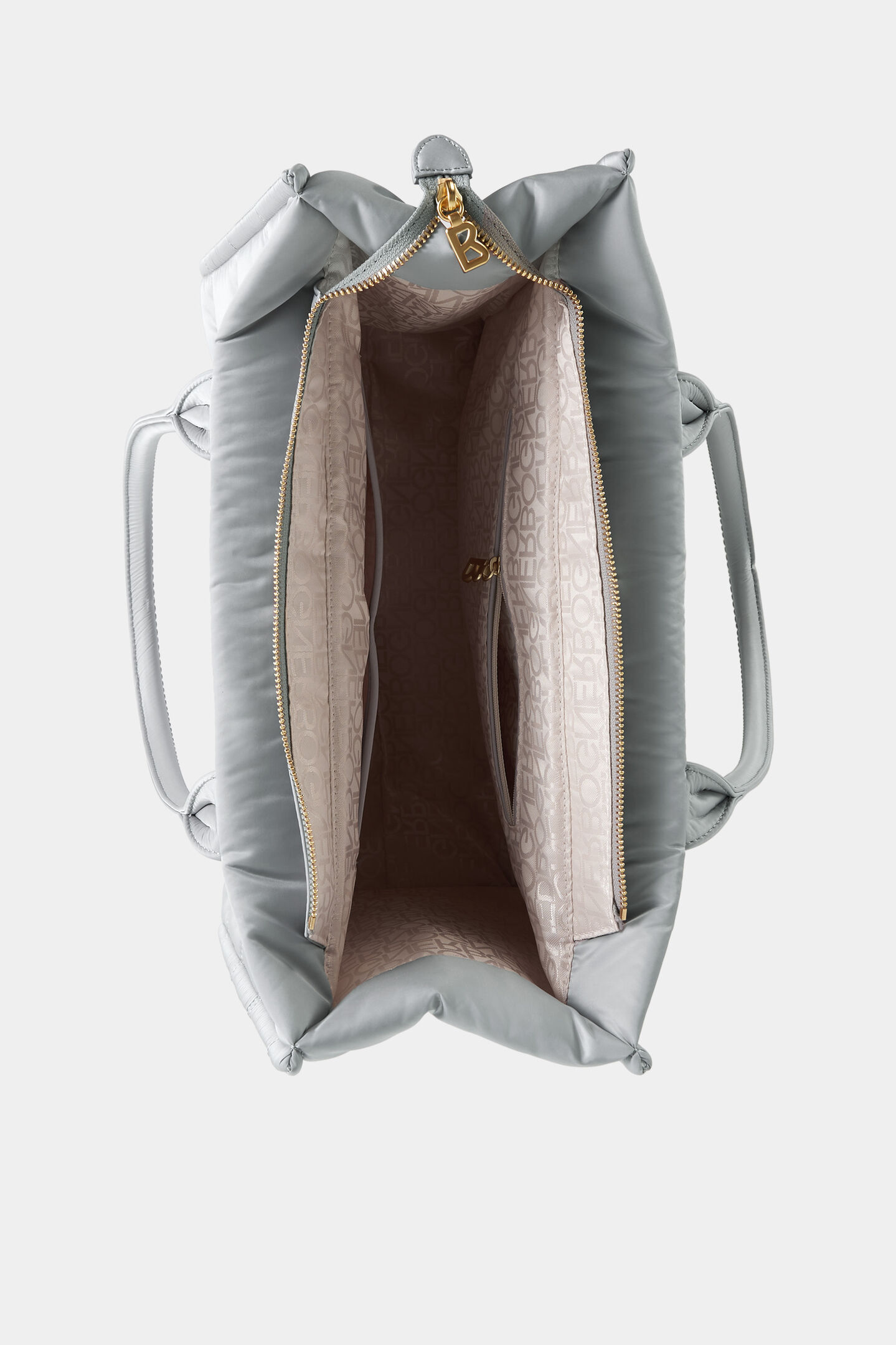 Shopper Wallis Tessuto Maylin Grau