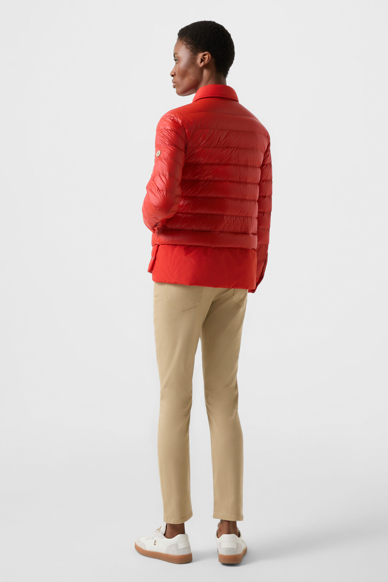 Audrey lightweight down jacket Red