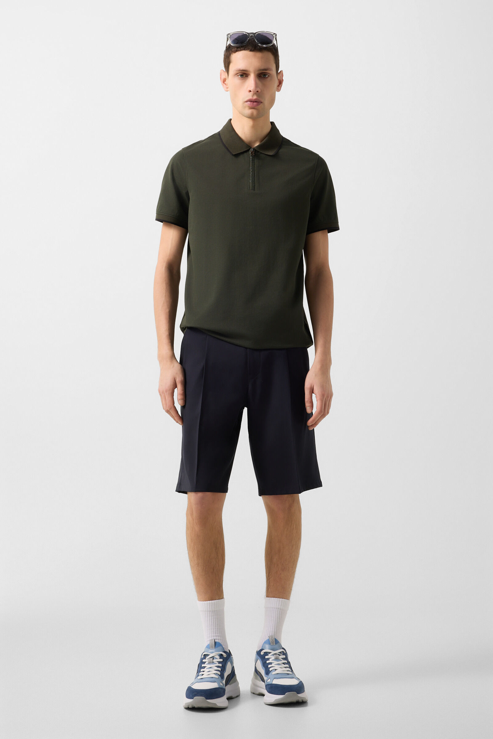 Polo Timo Vert olive