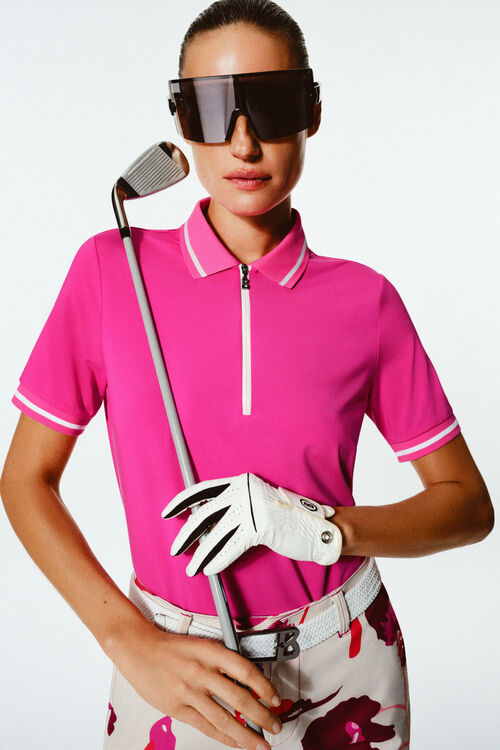 Caylee Functional polo shirt Pink