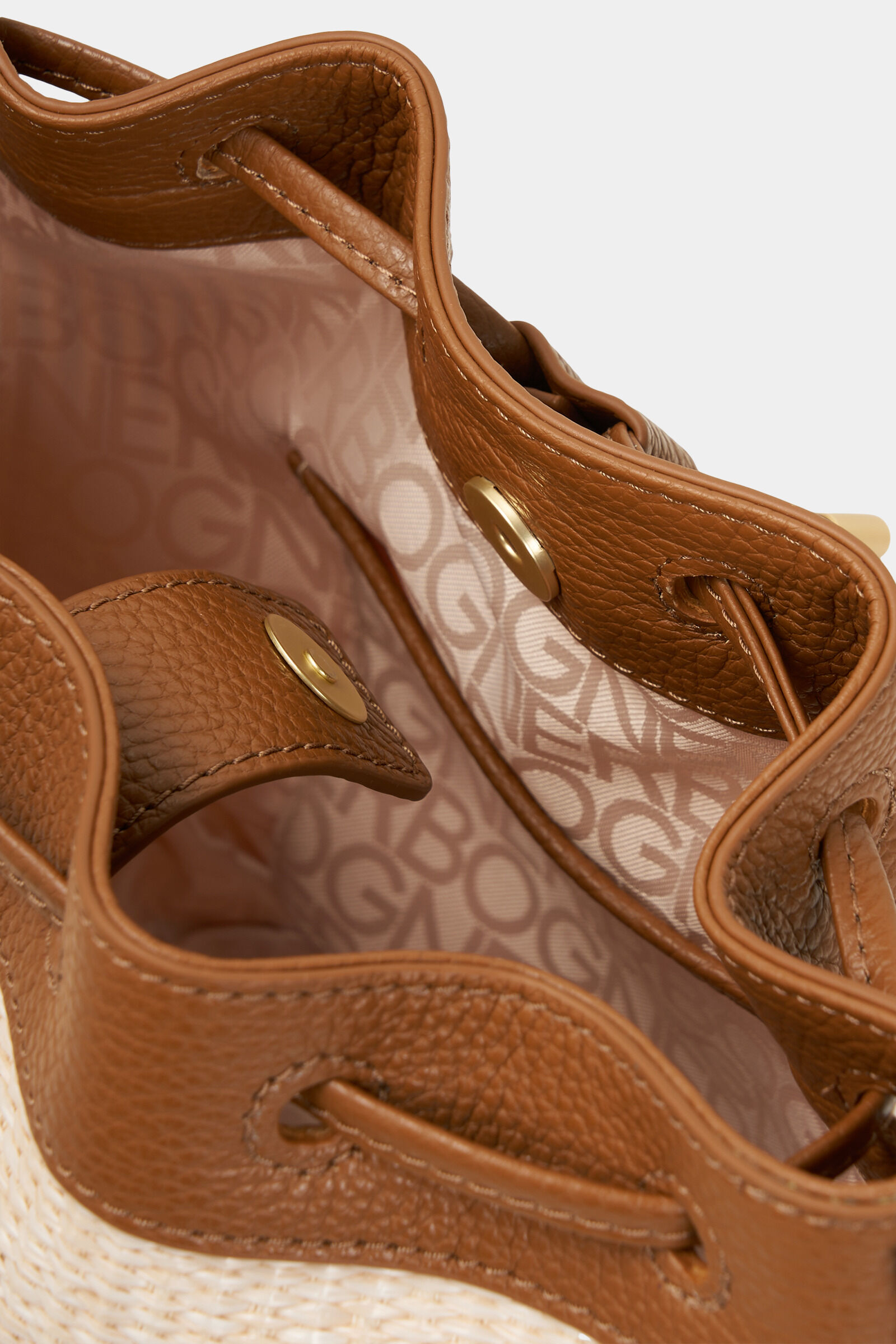 Bucket Bag Choulex Sera Ines Sand/Cognac