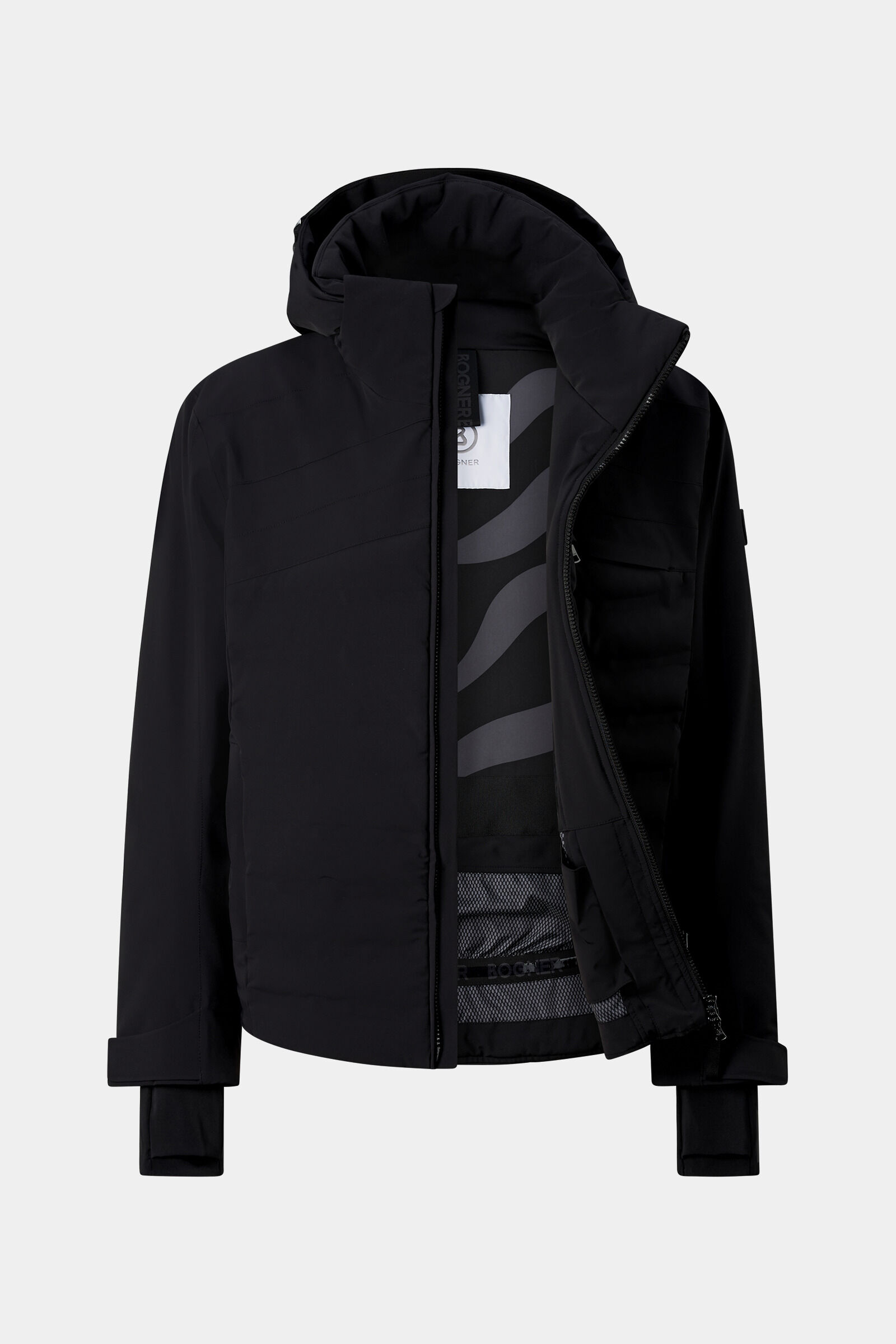 Skijacke Felis Schwarz