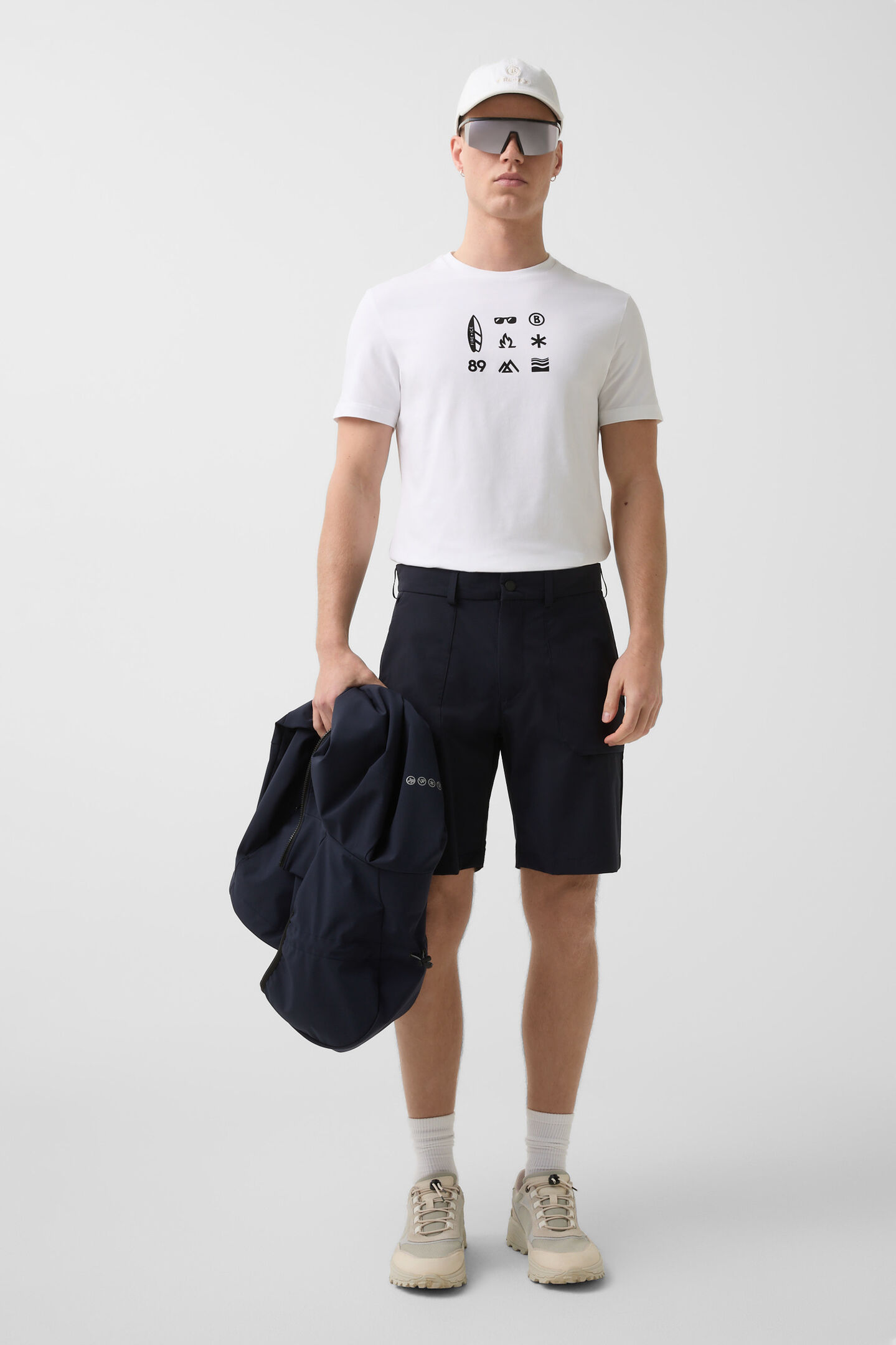 Vidal functional shorts Dark blue