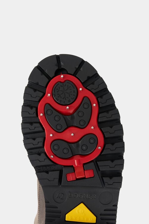 Mid Boots Helsinki with spikes Taupe/black