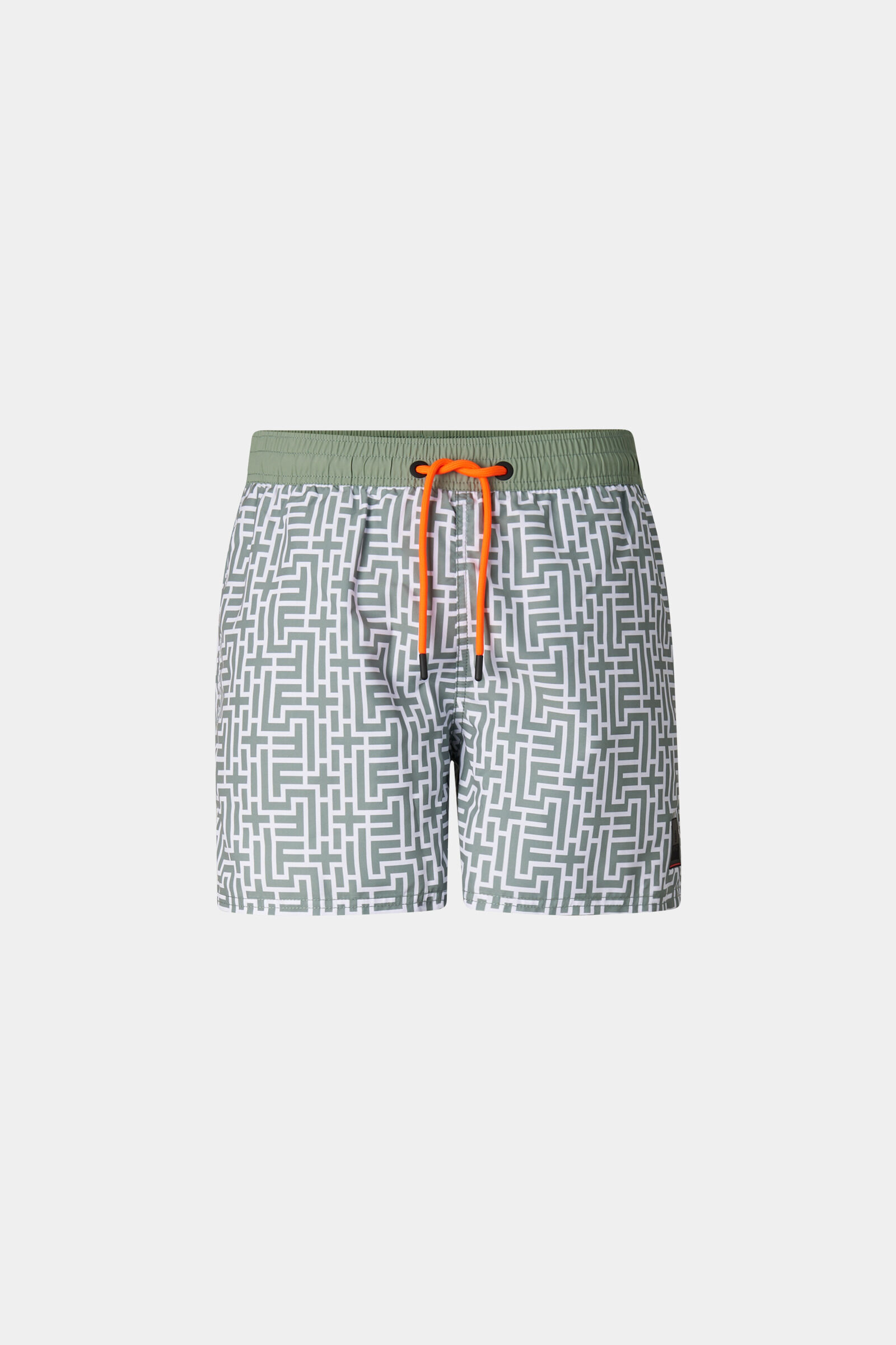 Nelson swim trunks Eucalyptus/Off-White
