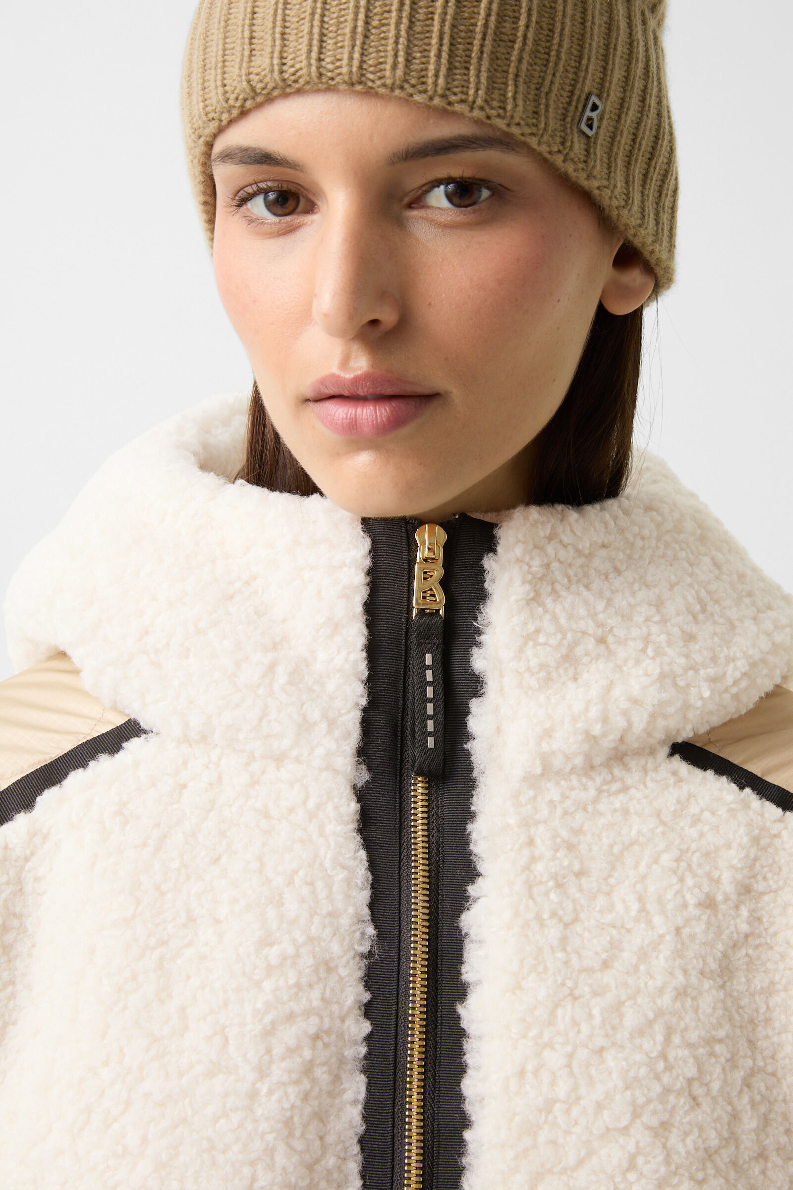 Kora ski jacket Off-white/beige