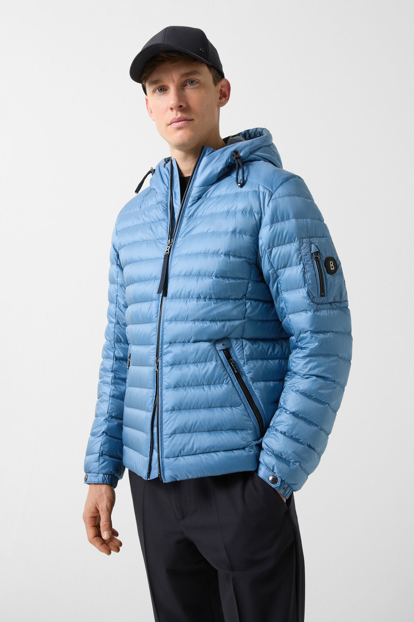 Loke Lightweight down jacket Light blue