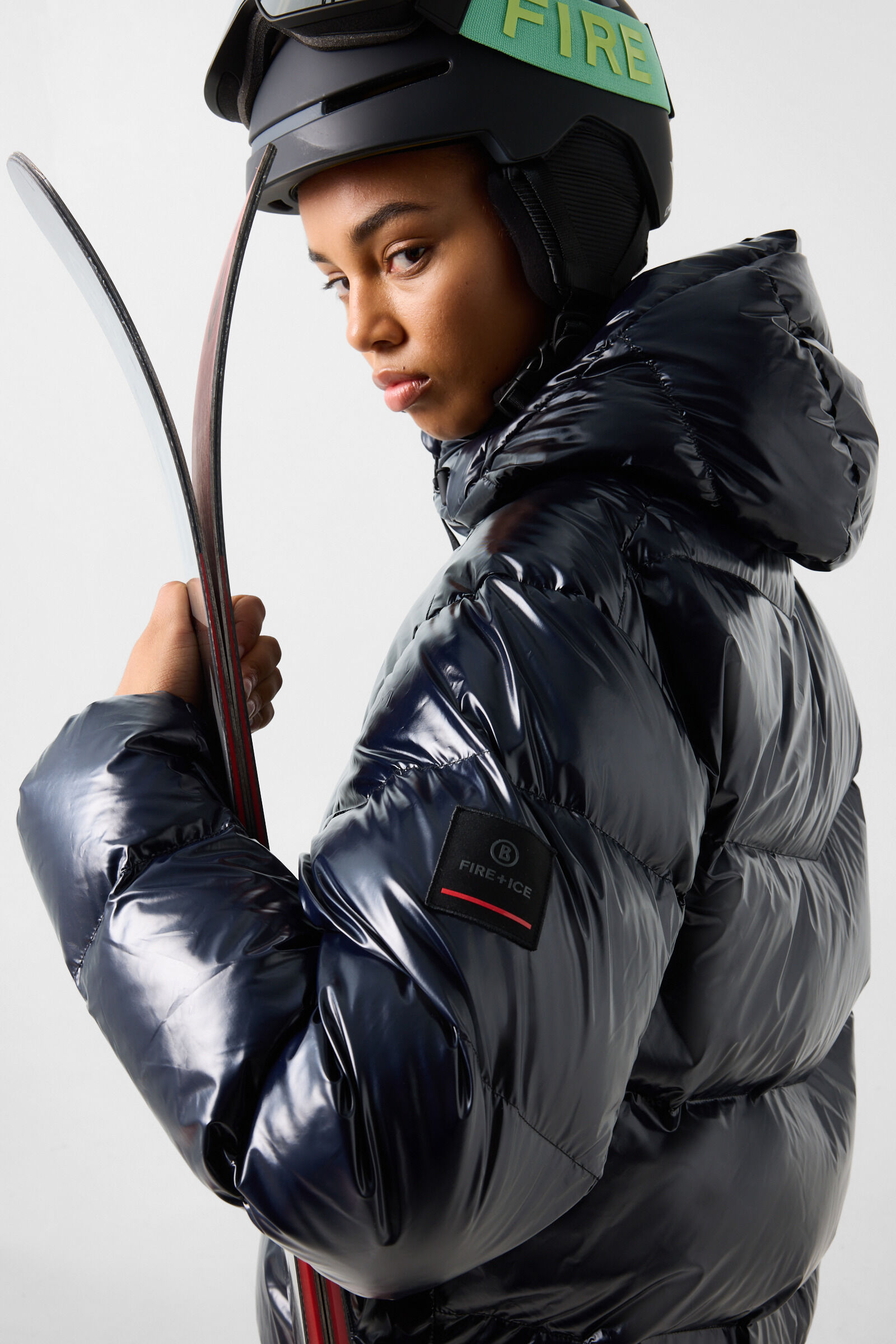 Vally Down Ski Jacket Navy