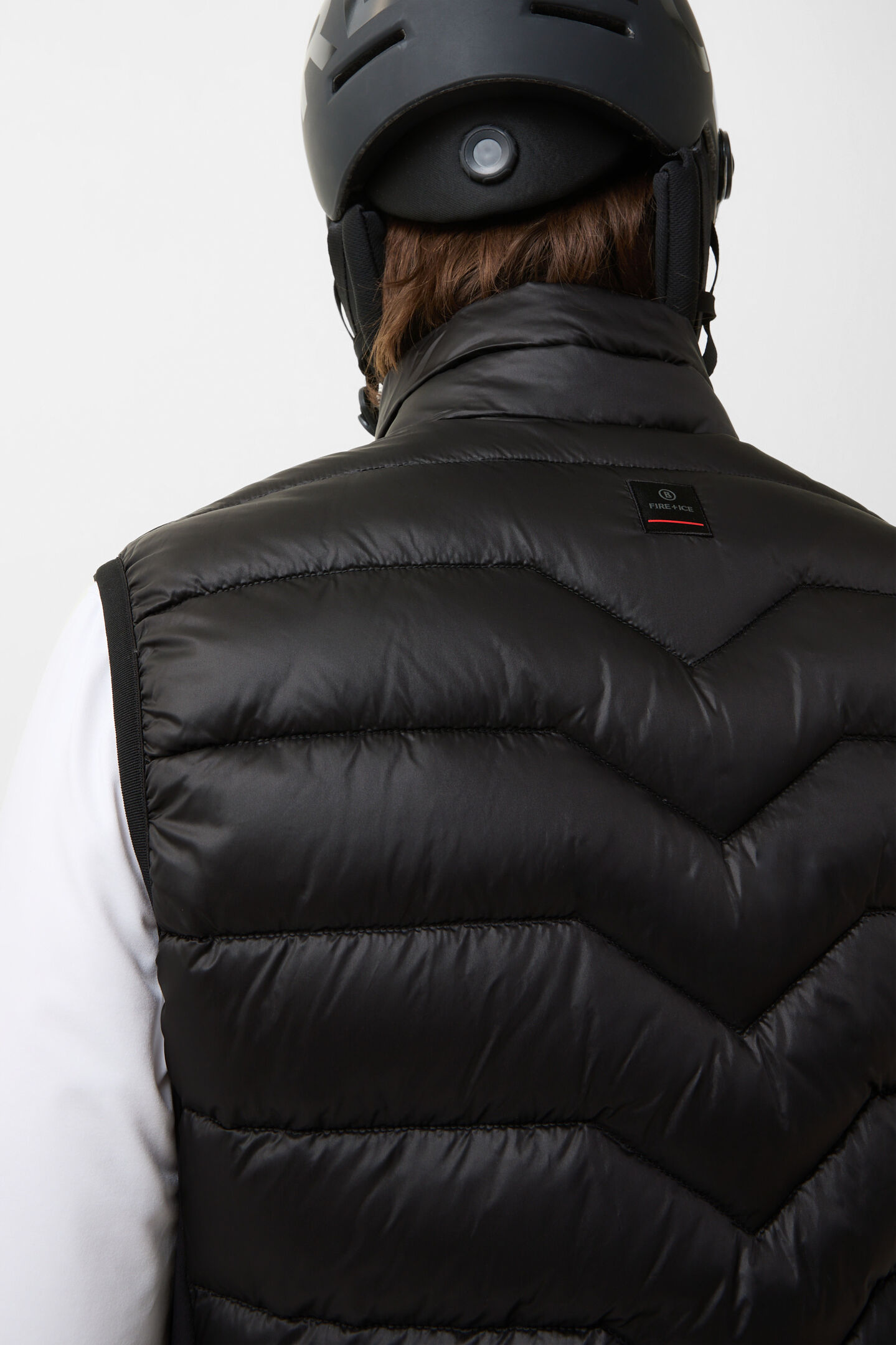 Homer quilted waistcoat Black