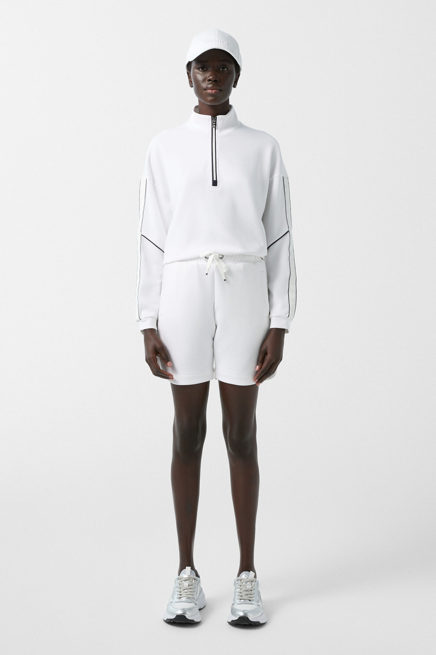 Sweatshorts Blue White
